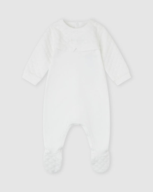Pelele Blanco Acolchado - Tutto Piccolo