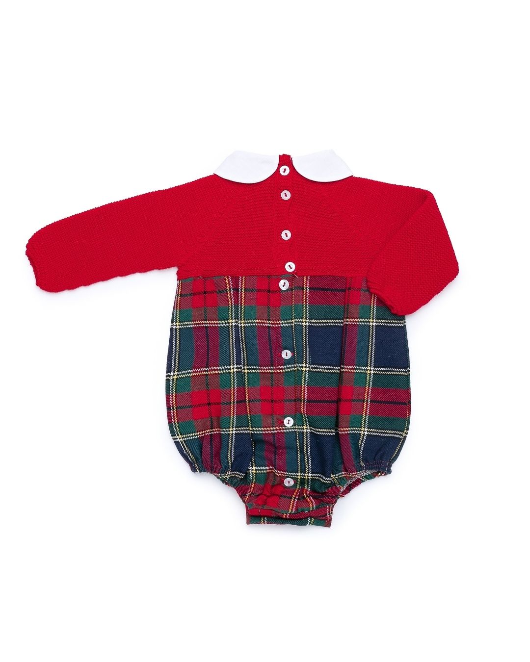 Pelele Cuadros Rojo - Colección Baya Juliana