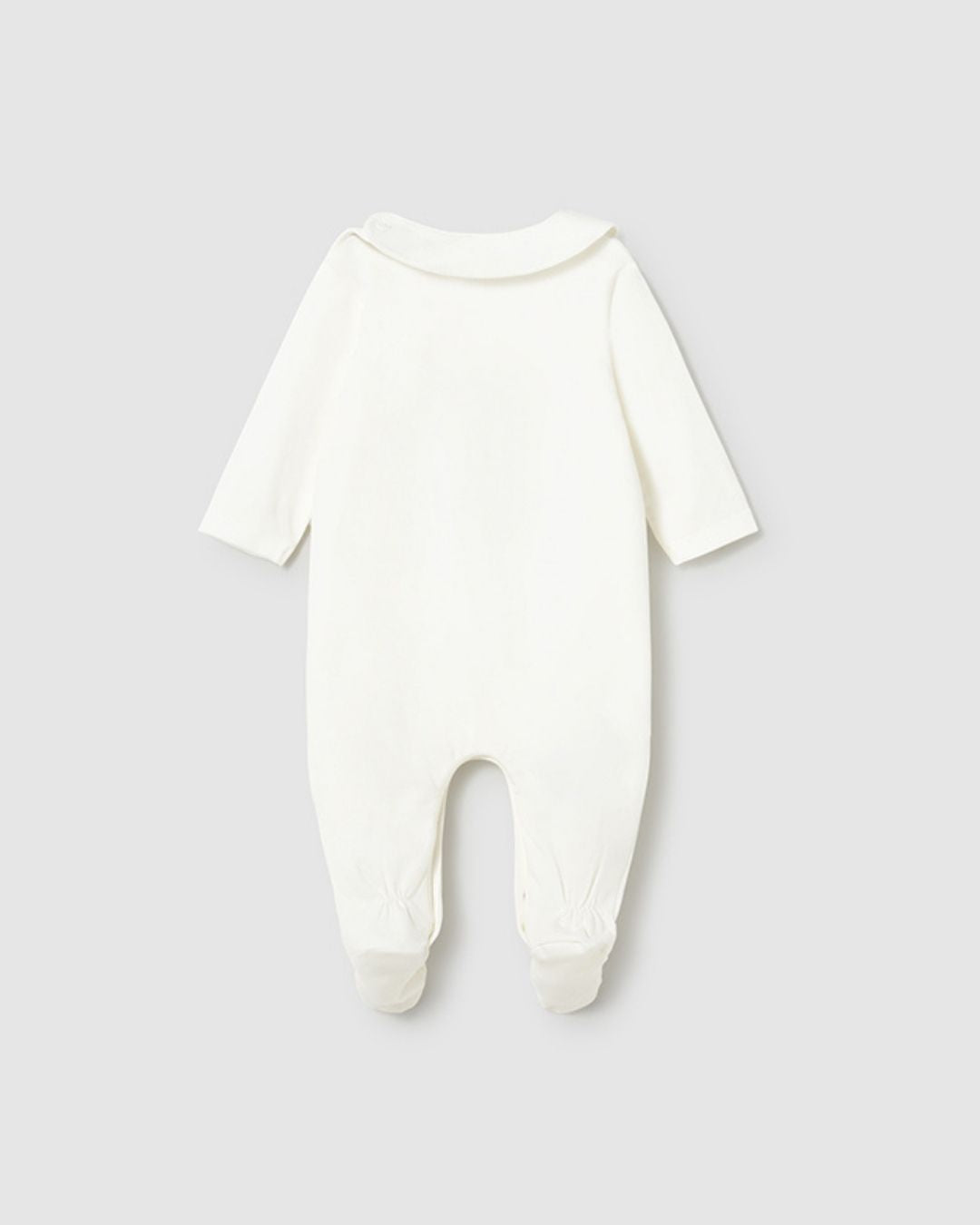 Pelele Unisex con babero Oso Crudo 1714-086 - Mayoral