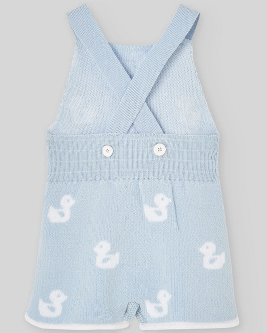 Peto Bebé CUA CUA Azul Patos Cielo - Paz Rodriguez