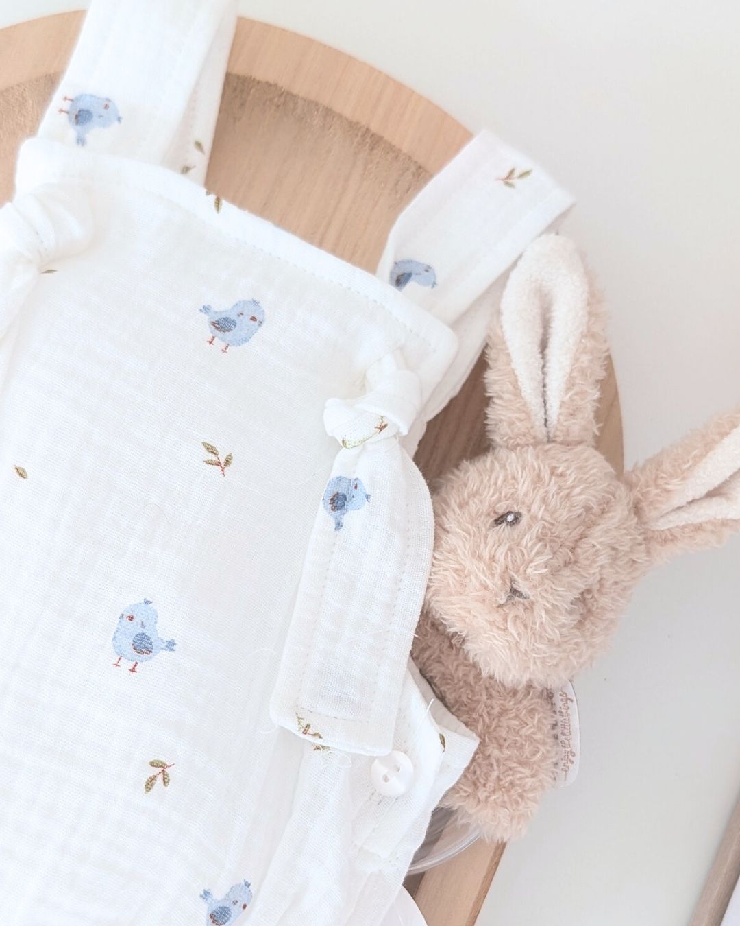 Peto Bebe Pajaritos Azules