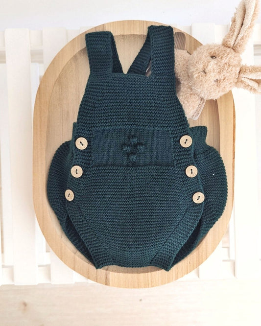 Peto Bodoques Verde Botella 1133 - Primbaby