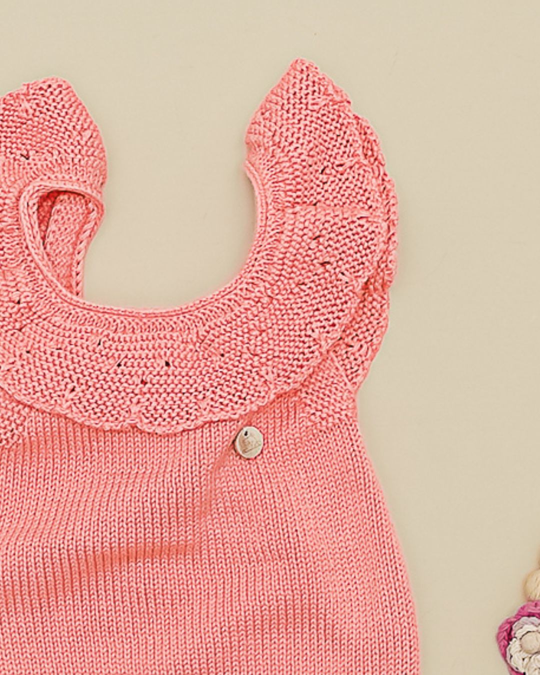 Peto Volante Verano Coral - Pangasa Baby