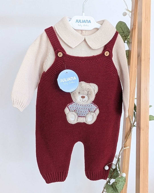 Peto Con Jersey Oso Rioja - Colección Ocaso Juliana