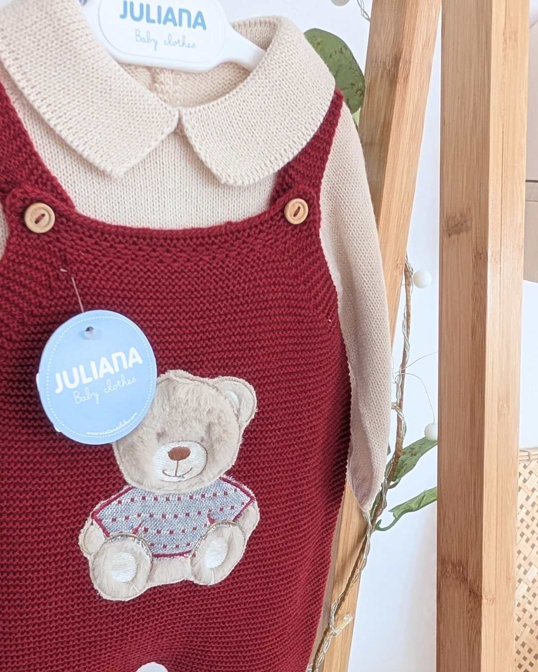 Peto Con Jersey Oso Rioja - Colección Ocaso Juliana