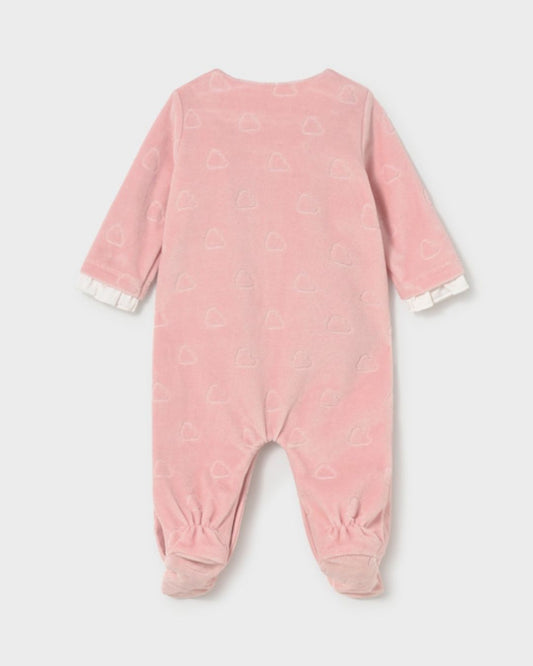 Pijama Tundosado Nubes Rosa Baby - Mayoral