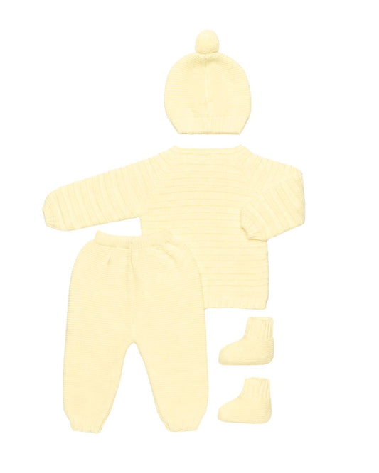 Primera Puesta Con Bota Lines Amarillo - Colección Alba Juliana