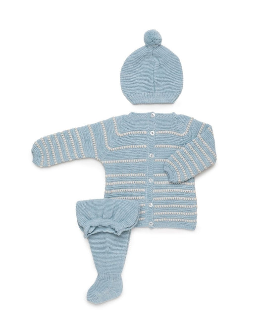Primera Puesta Lines Azul - Colección Cielo Juliana