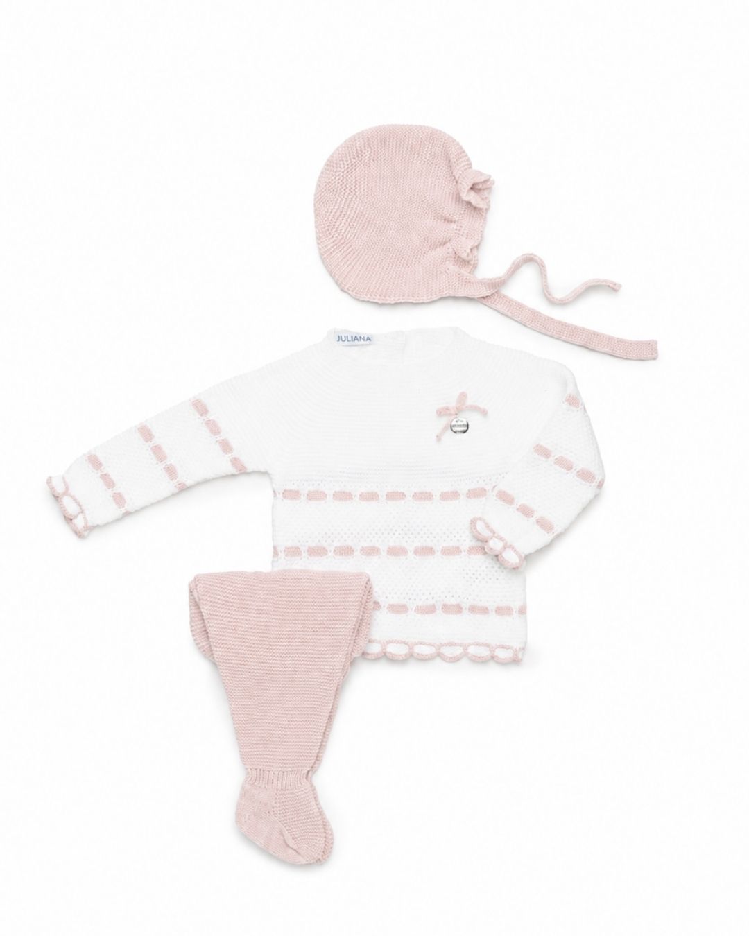 Primera Puesta Pasacintas Rosa Palo - Colección Cielo Juliana