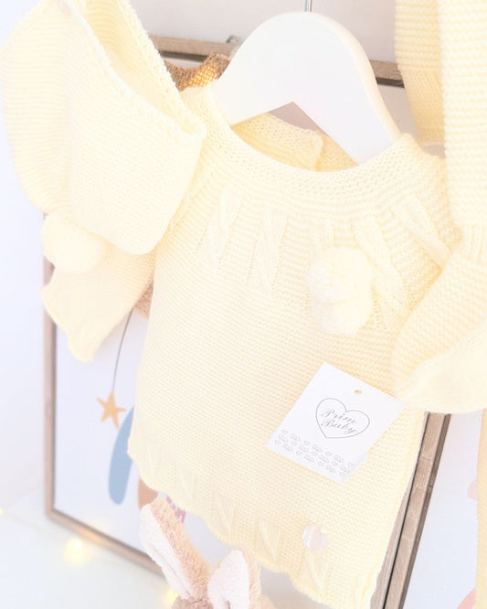 Primera Puesta Trenzas Amarillo - Primbaby