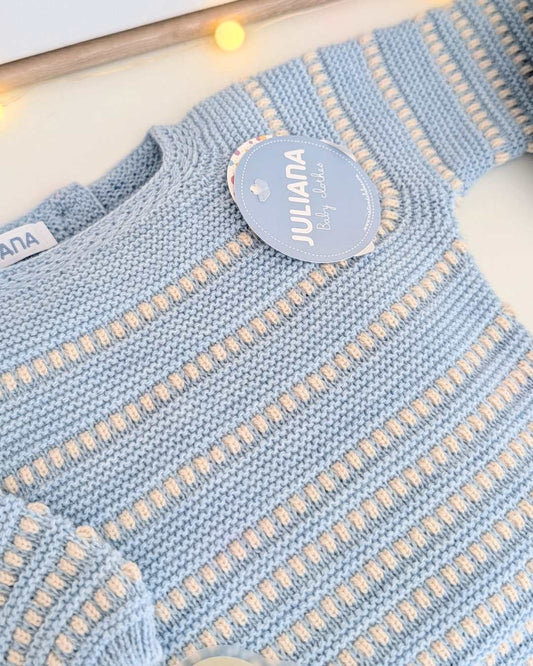 Primera Puesta Lines Azul - Colección Cielo Juliana