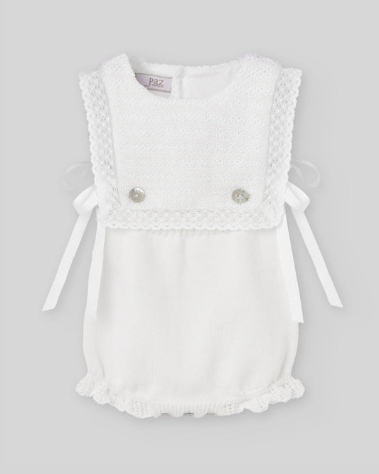 Ranita Bebé ALAIA Blanco - Paz Rodriguez