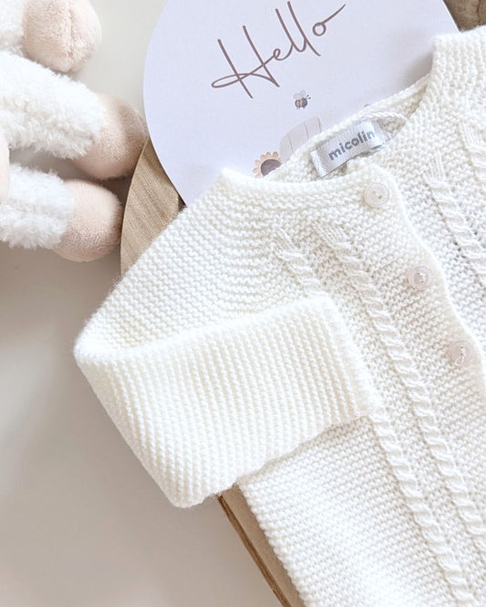 Rebeca Larga Bebé Beig - Micolino