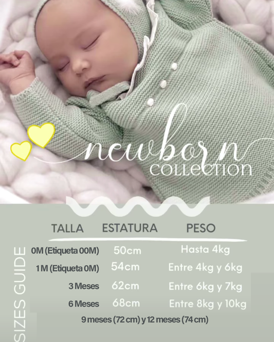 Primera Puesta Flores Pistacho - Pangasa Baby