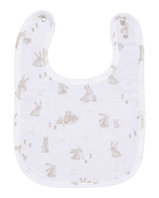 Babero Muselina Baby Bunny - Little Dutch