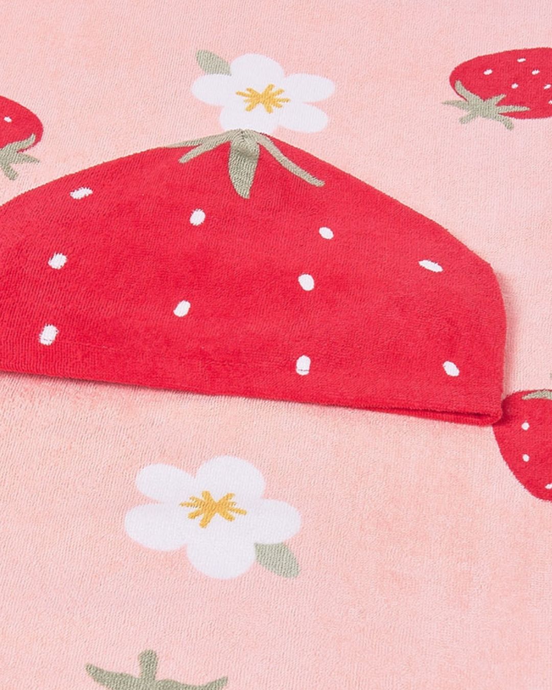 Toalla Baño con Gorro Fresas 9113-069 - Mayoral