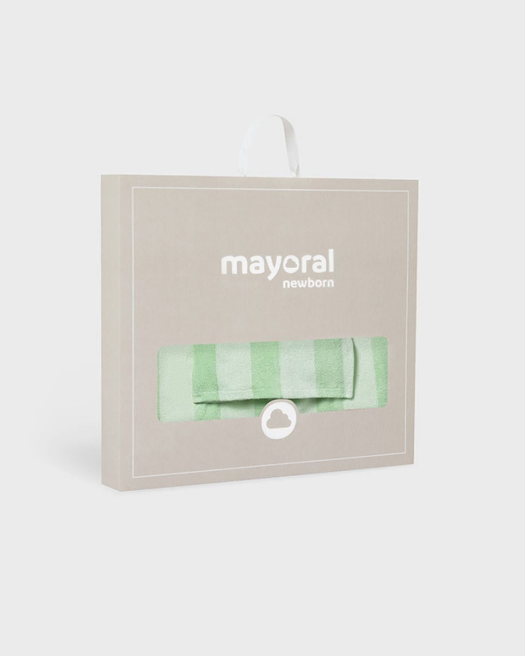 Toalla Baño con Gorro Cocodrilo Manzana 9113-073 - Mayoral