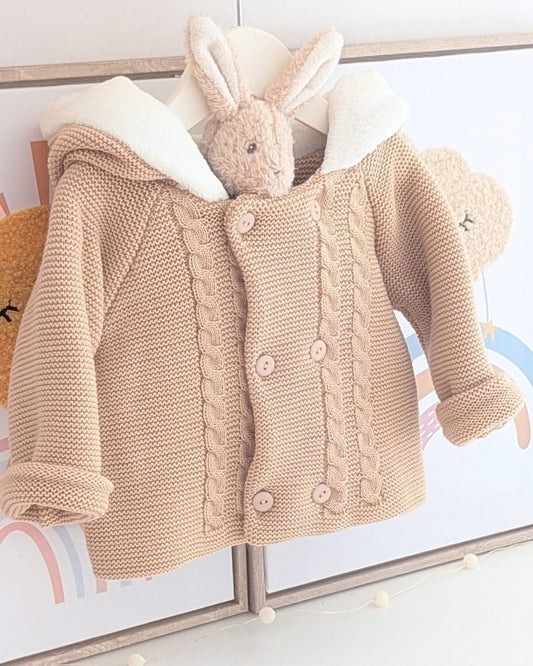 Trenka Bebé Pelito Camel