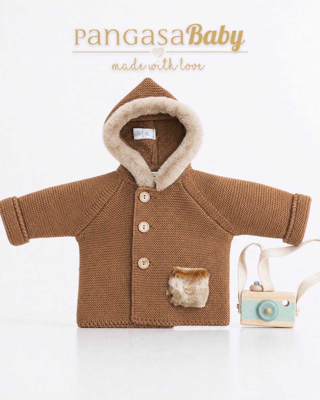 Trenka Pelo Cosido Chocolatte - Basic Collection Pangasa Baby
