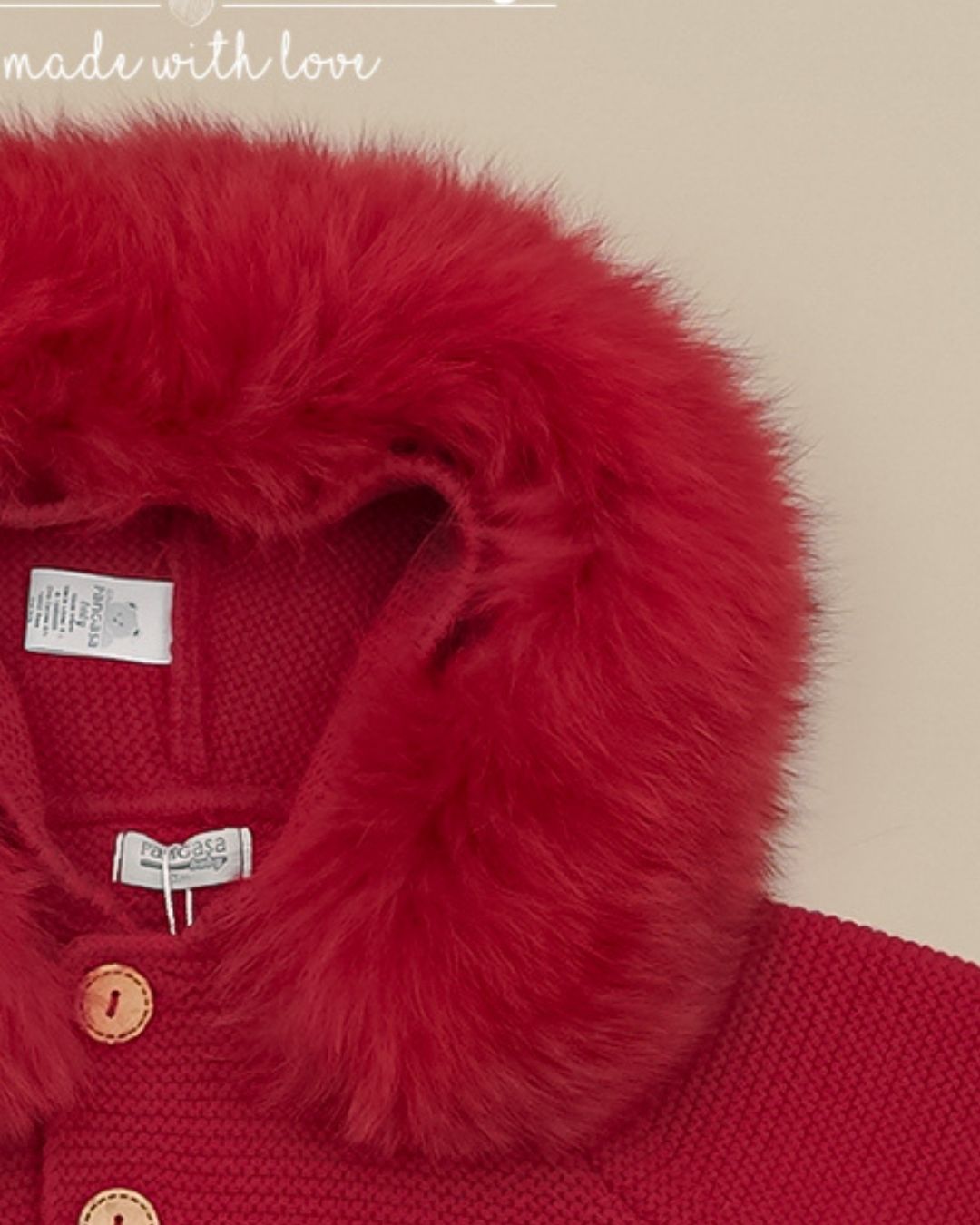 Trenka Luxury Pelo Granate - Pangasa Baby