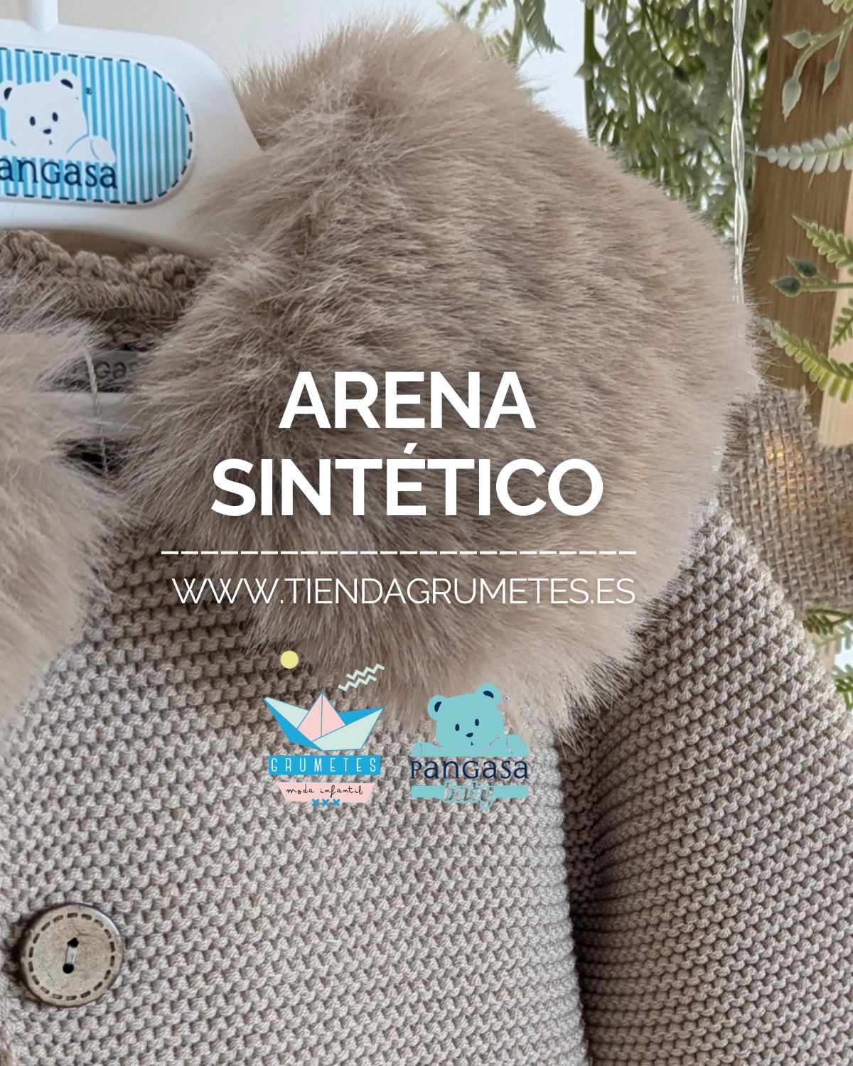 Trenka Ochos Pelo Arena - Pangasa Baby