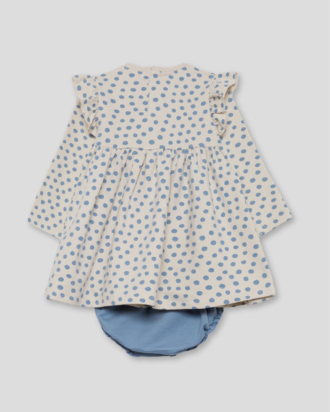 Vestido Bebé Lunares Azul - Street Monkey 351012