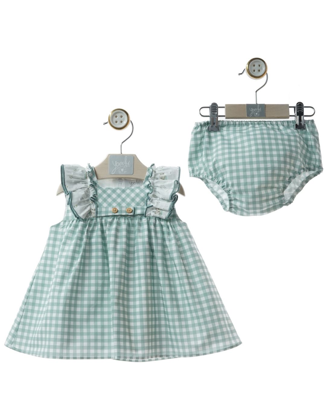 Vestido Bebe con Braguita Familia GRES 0330VER-26 - Yoedu