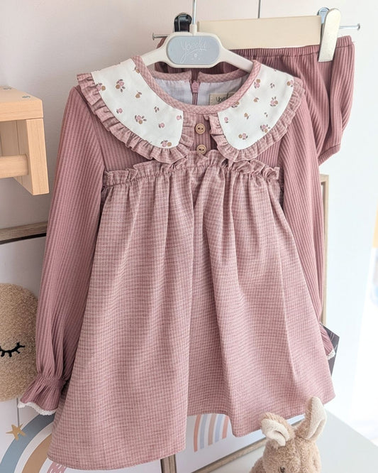 Vestido Con Braguita Familia Trineo Art.5100 - Yoedu