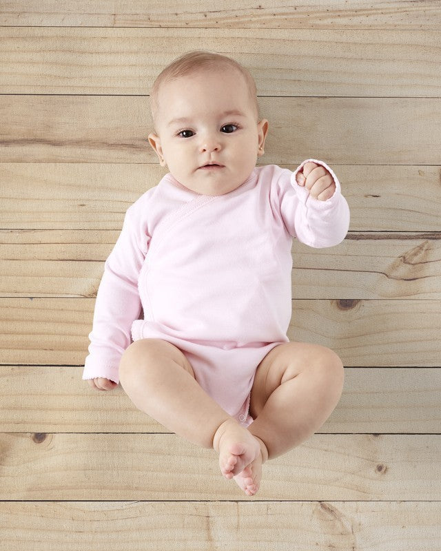 Body Cruzado Manga Larga Rosa Babidu – Tienda Grumetes Moda Infantil