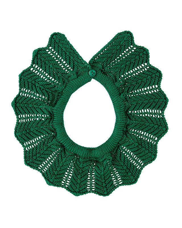 Cuello Punto Link Calado Verde Botella 780 - Cóndor