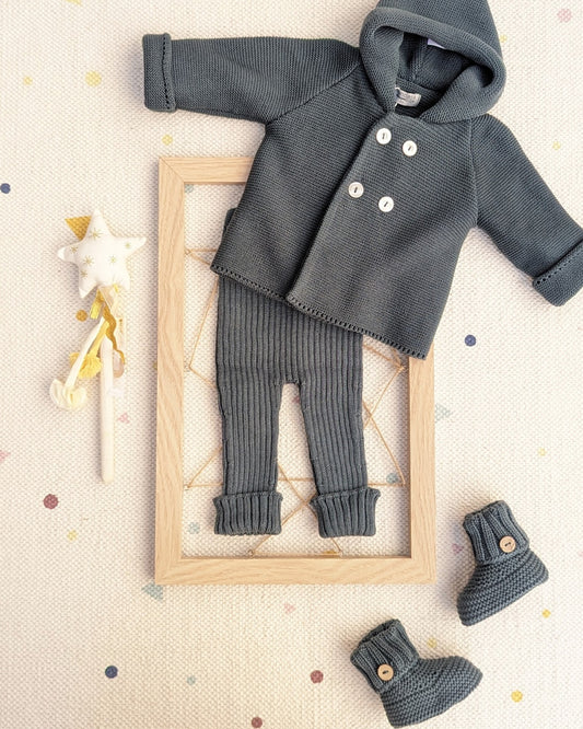 Leggin Bebé Azul Petroleo - Pangasa Baby