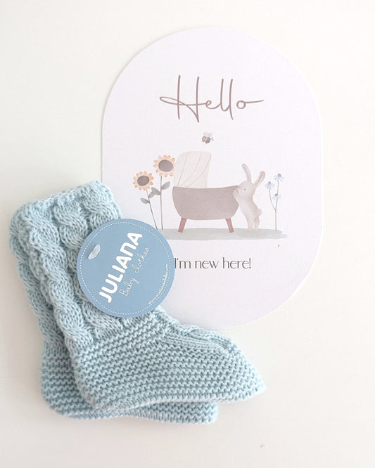 Bota Trenzas Verdeagua - Juliana