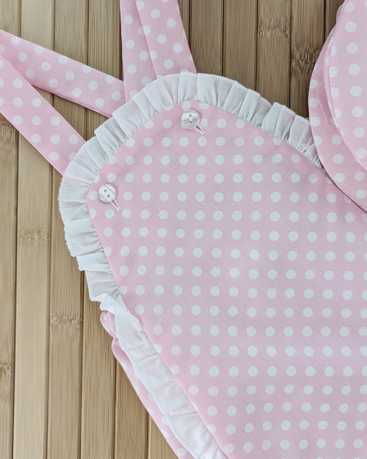 Ranita y Boina Flamenco Rosa