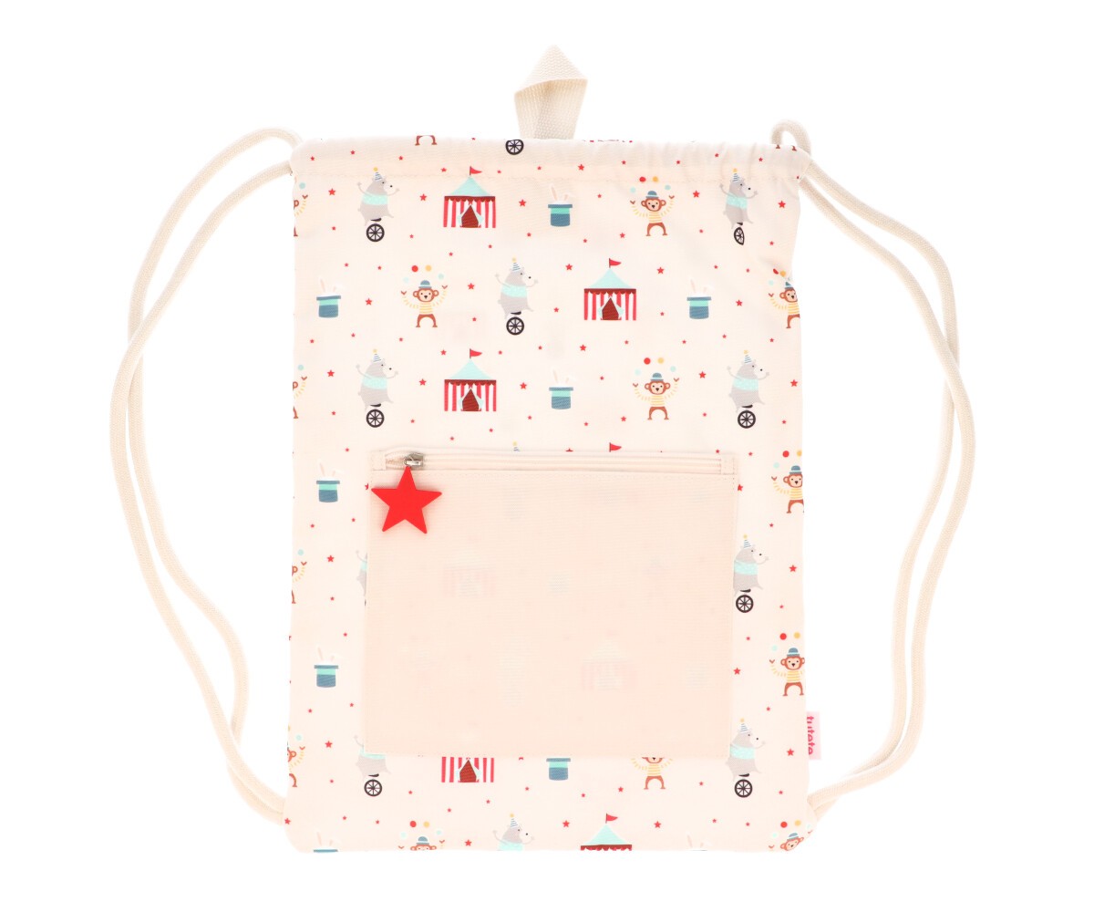 Mochila Saco Impermeable Circus 42x31 cm - Tutete