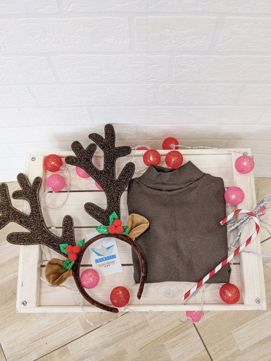 Camiseta semicisne pelito Marrón Chocolate