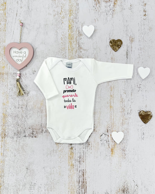 Babidu - Body frase Mami prometo quererte