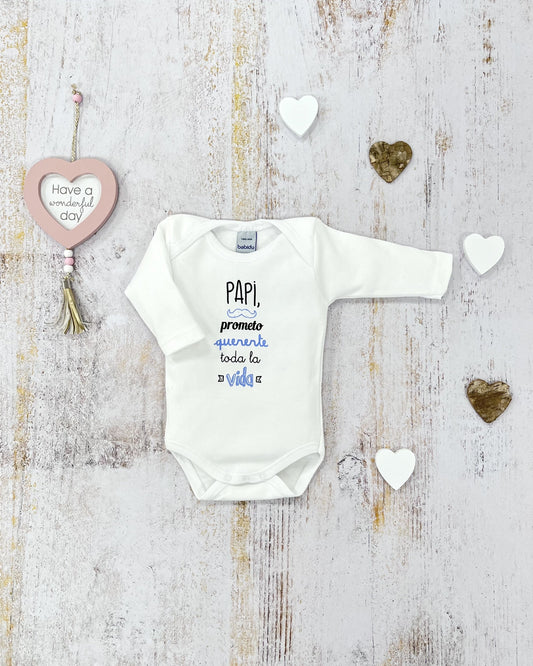 Babidu - Body Frase Papi prometo quererte toda la vida