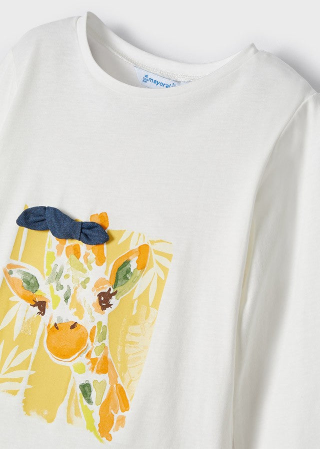 Camiseta y Coletero Jirafa - Mayoral