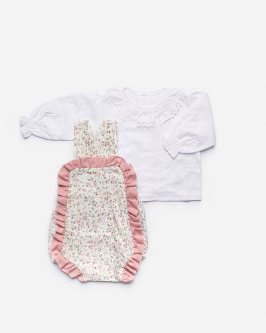 Peto Florecitas maquillaje con Camisa - Juliana