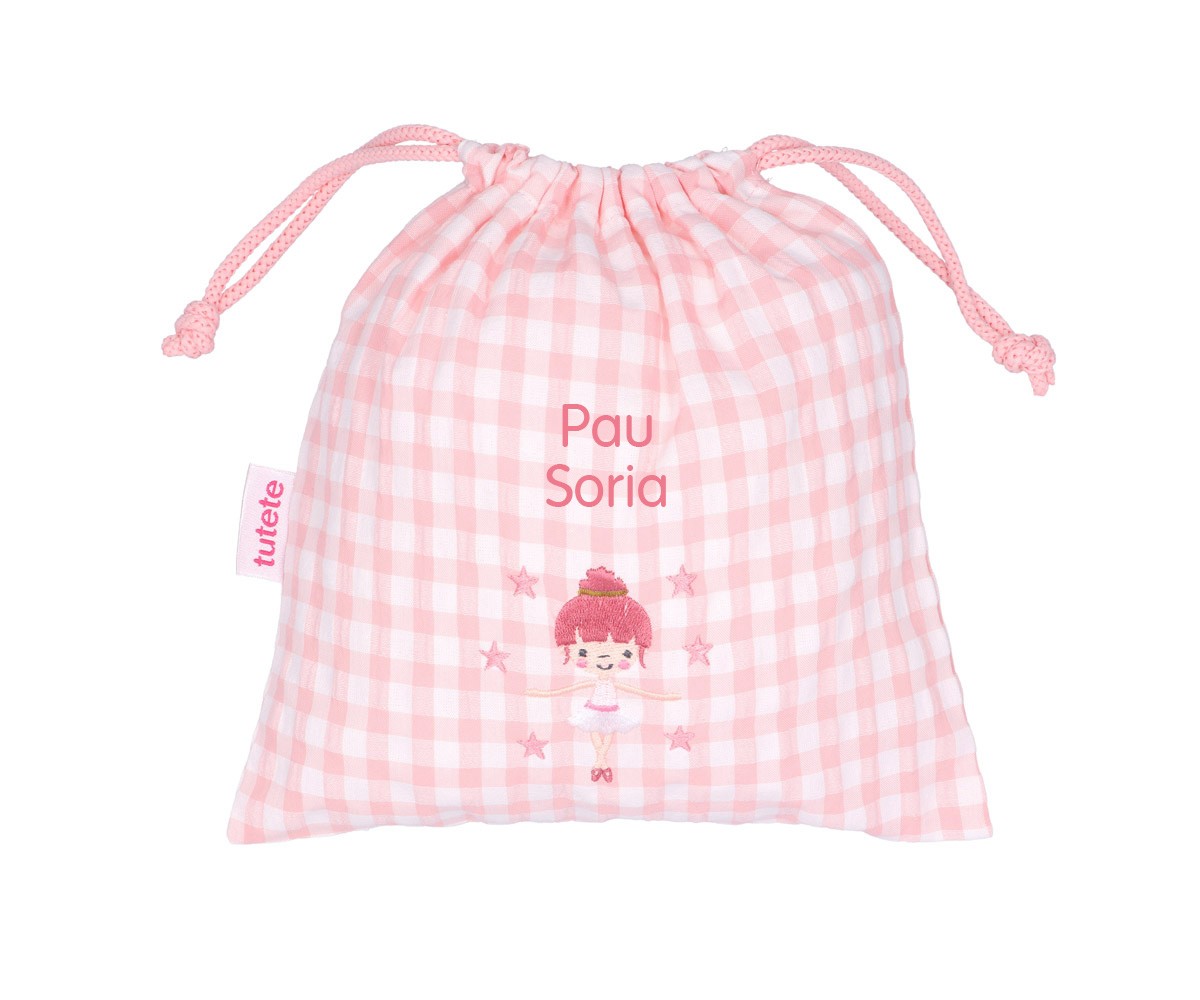 Bolsa Merienda Tela Bailarina - Tutete
