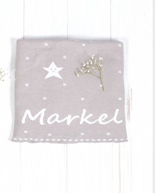 Mantita Personalizada Estrellas Camel - Pangasa