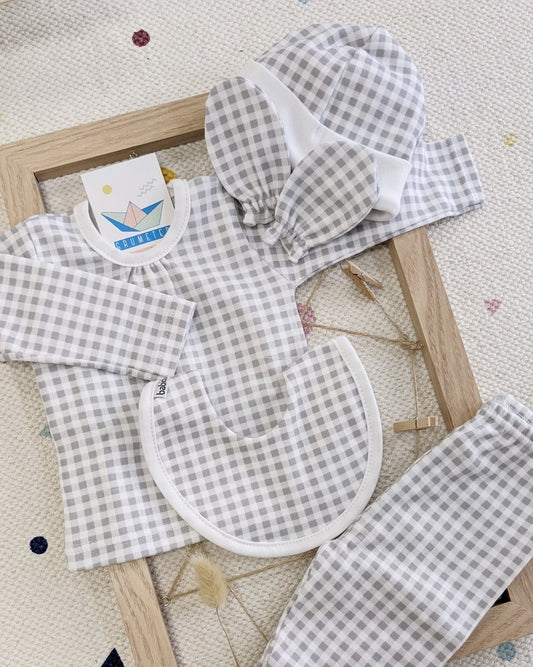 Pack nacimiento Tiberly Gris - Babidu