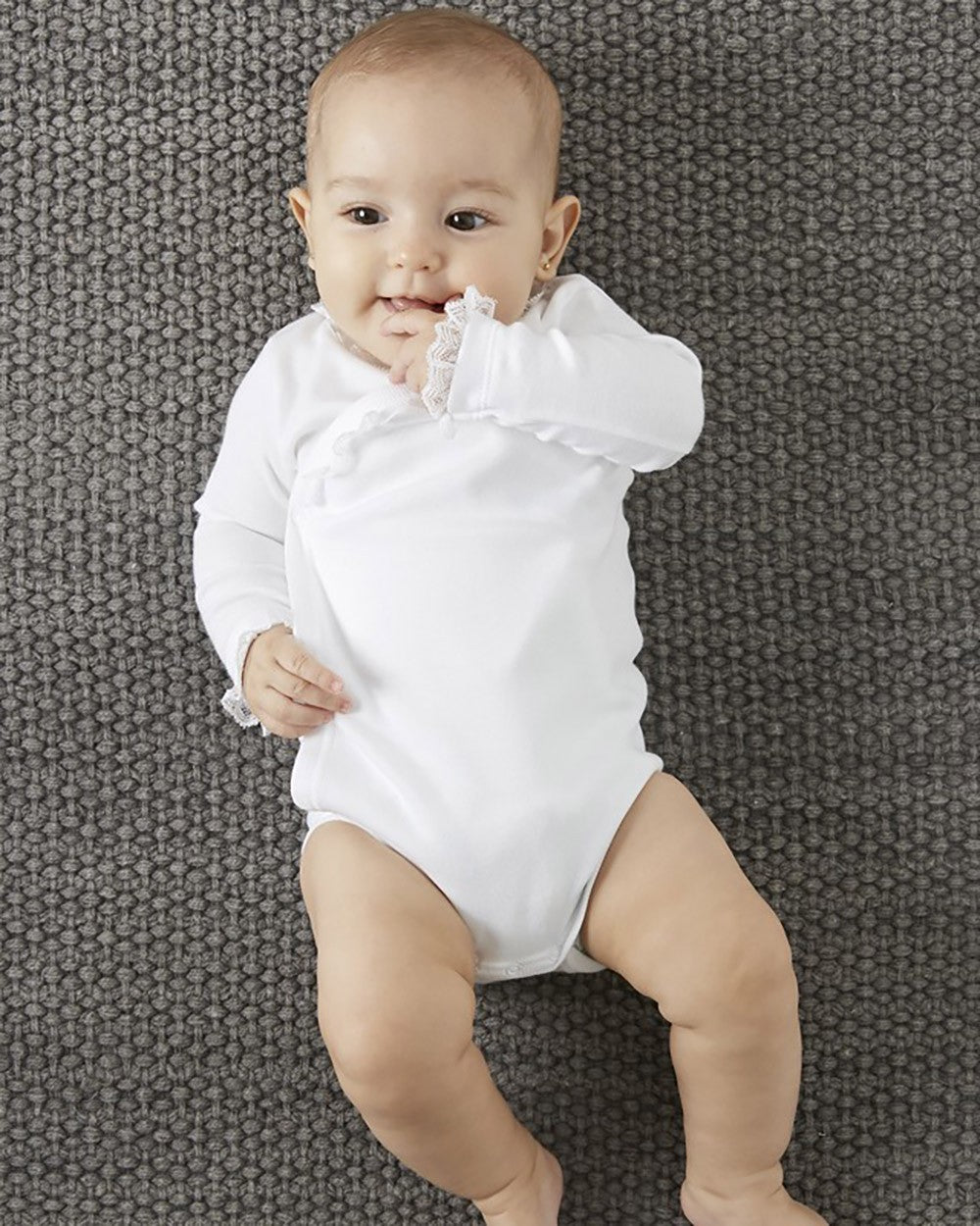 Body Cruzado Puntilla Babidu – Tienda Grumetes Moda Infantil