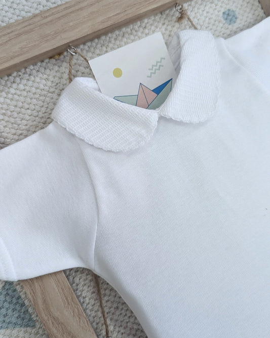 Body Cuello bebe Piqué - Babidu