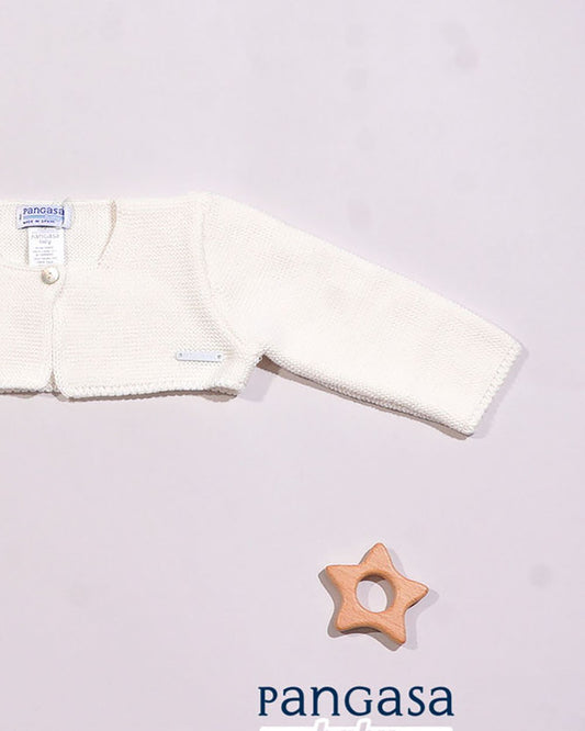Chaqueta Corta Marfil - Pangasa Baby