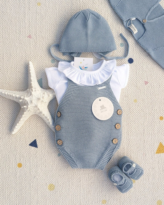 Peto Básico Verano Celeste Empolvado - Pangasa Baby