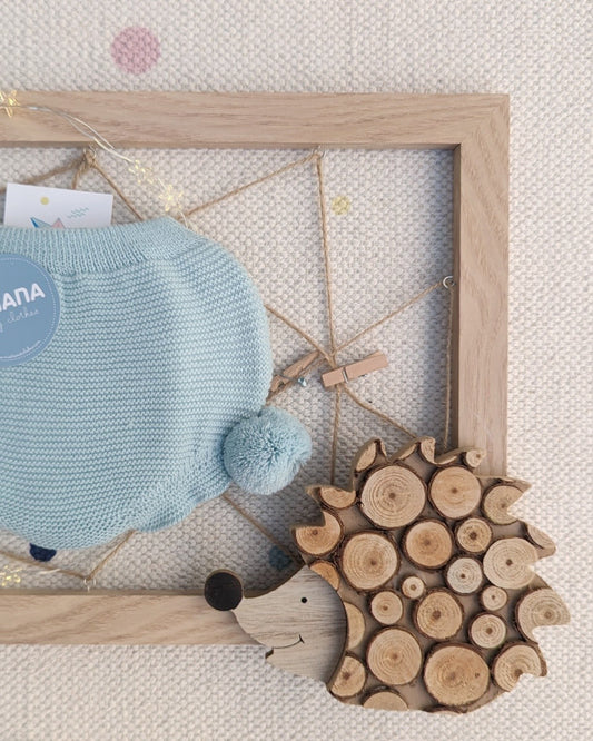 Braguita Pompones Verde Agua- Juliana