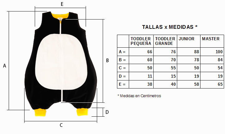 Saco Pingüino - Princesa - TOG