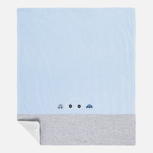 Mayoral - Manta aplique bebé celeste Art . 19-09026-930