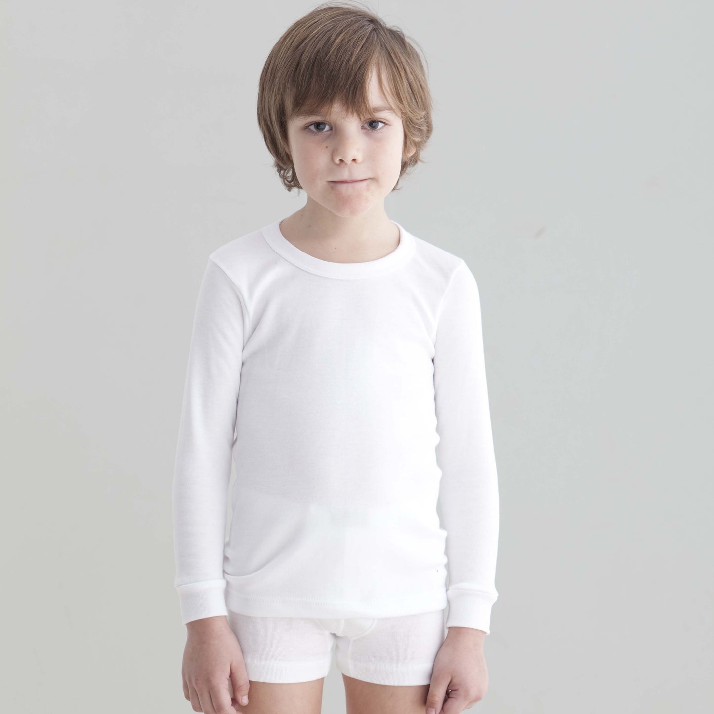 Babidu - Camiseta Interior Felpa Manga Larga